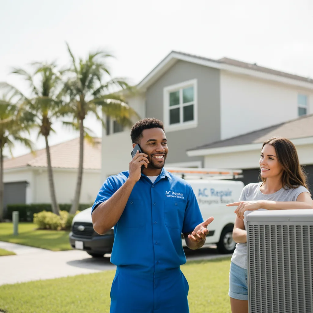 AC Repair Pompano Beach customer support in Ennis